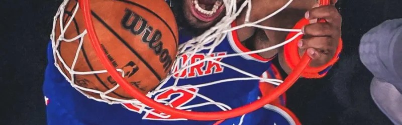 篮球资讯-半场砍下17分！NBA官方分享唐斯无视防守双手暴扣的霸气瞬间